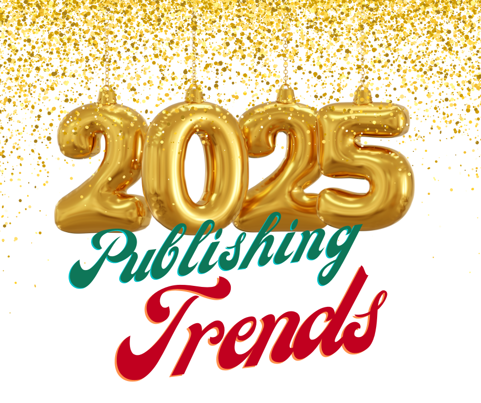 2025, gold, glitter, publishing, trends, red, green